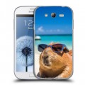Дизайнерский пластиковый чехол для Samsung Galaxy Grand Капибара