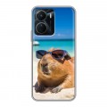 Дизайнерский силиконовый чехол для Vivo Y16 Капибара