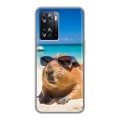 Дизайнерский силиконовый чехол для OPPO A57s Капибара