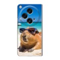 Дизайнерский пластиковый чехол для OPPO Find N3 Капибара
