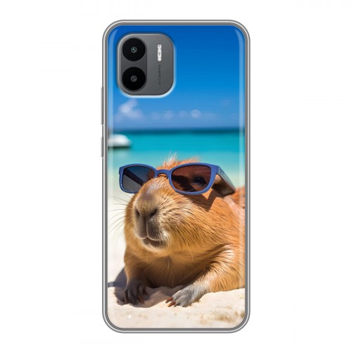 Дизайнерский силиконовый чехол для Xiaomi Redmi A2 Капибара