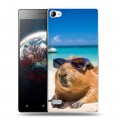 Дизайнерский пластиковый чехол для Lenovo Vibe X2 Капибара