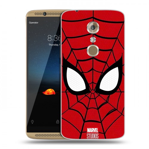 Дизайнерский пластиковый чехол для ZTE Axon 7 человек паук spiderman