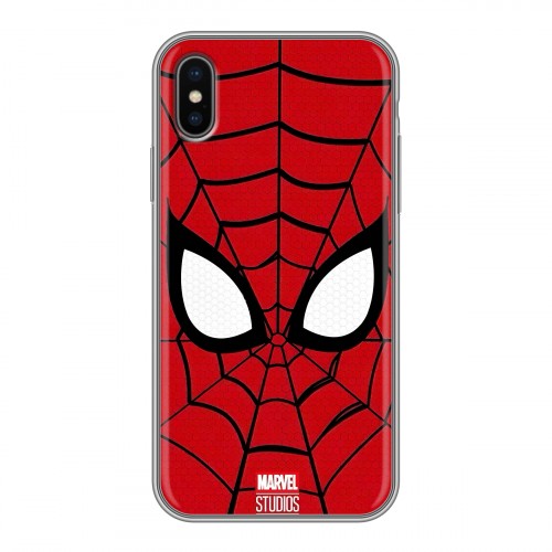 Дизайнерский силиконовый чехол для Iphone x10 человек паук spiderman