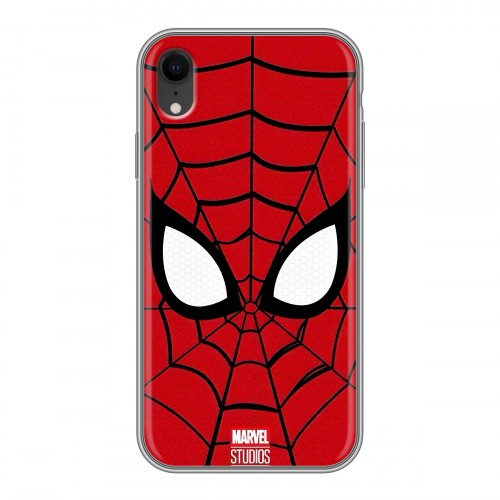 Дизайнерский силиконовый чехол для Iphone Xr человек паук spiderman