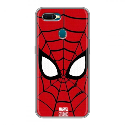 Дизайнерский силиконовый чехол для OPPO AX7 человек паук spiderman