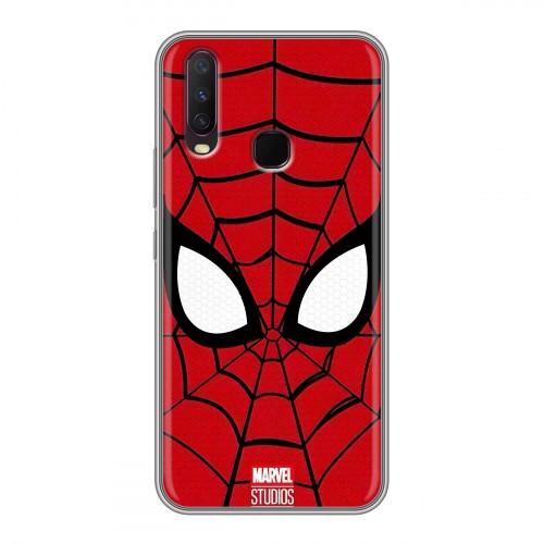 Дизайнерский силиконовый чехол для Vivo Y17 человек паук spiderman