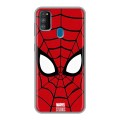Дизайнерский силиконовый чехол для Samsung Galaxy M30s человек паук spiderman