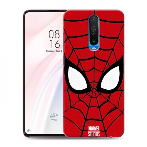 Дизайнерский пластиковый чехол для Xiaomi RedMi K30 человек паук spiderman