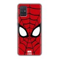 Дизайнерский силиконовый чехол для Samsung Galaxy A71 человек паук spiderman