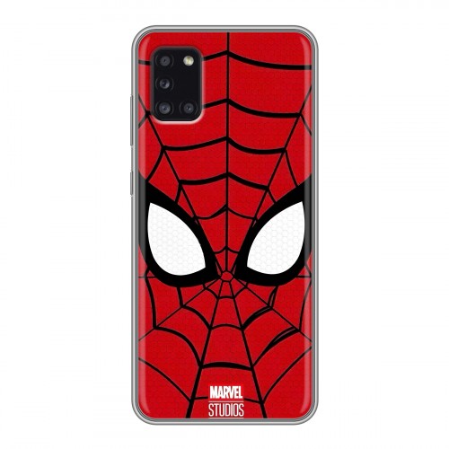 Дизайнерский силиконовый чехол для Samsung Galaxy A31 человек паук spiderman