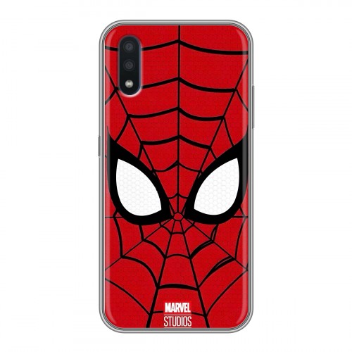 Дизайнерский силиконовый чехол для Samsung Galaxy M01 человек паук spiderman
