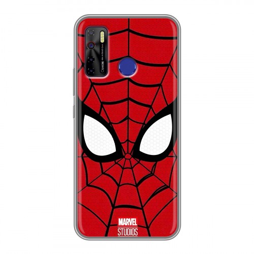 Дизайнерский силиконовый чехол для Tecno Camon 15 человек паук spiderman
