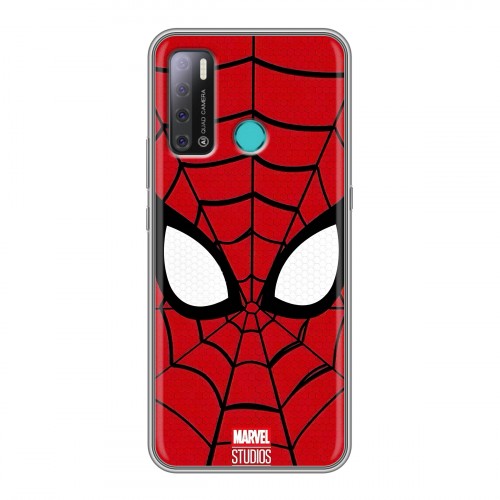 Дизайнерский силиконовый с усиленными углами чехол для Tecno Pouvoir 4 человек паук spiderman