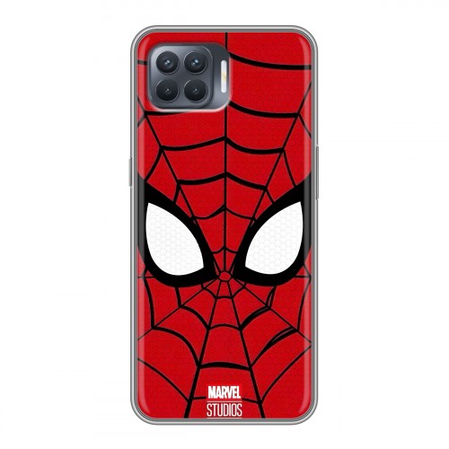 Дизайнерский силиконовый чехол для OPPO Reno4 Lite человек паук spiderman