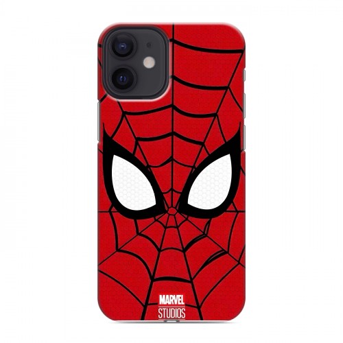 Дизайнерский силиконовый с усиленными углами чехол для Iphone 12 Mini человек паук spiderman