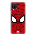 Дизайнерский силиконовый чехол для Samsung Galaxy A12 человек паук spiderman