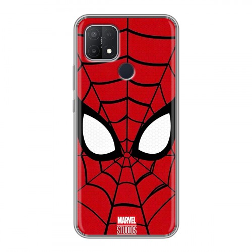Дизайнерский силиконовый чехол для OPPO A15 человек паук spiderman