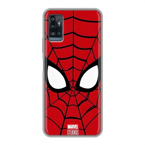 Дизайнерский силиконовый чехол для ZTE Blade A71 человек паук spiderman