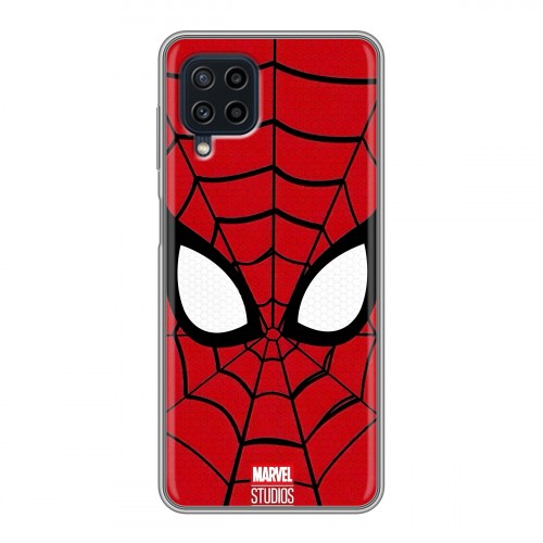 Дизайнерский силиконовый чехол для Samsung Galaxy A22 человек паук spiderman