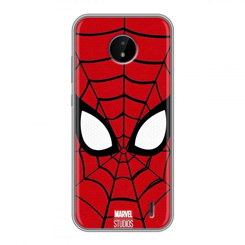 Дизайнерский силиконовый чехол для Nokia C20 человек паук spiderman