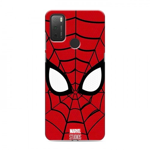Дизайнерский силиконовый чехол для Alcatel 3L (2021) человек паук spiderman