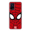 Дизайнерский силиконовый с усиленными углами чехол для OPPO A55 человек паук spiderman
