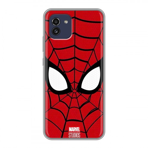 Дизайнерский силиконовый чехол для Samsung Galaxy A03 человек паук spiderman