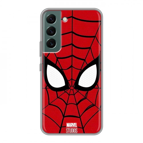 Дизайнерский силиконовый чехол для Samsung Galaxy S22 человек паук spiderman