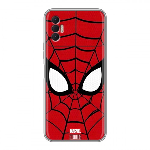 Дизайнерский силиконовый чехол для Tecno Spark 8P человек паук spiderman