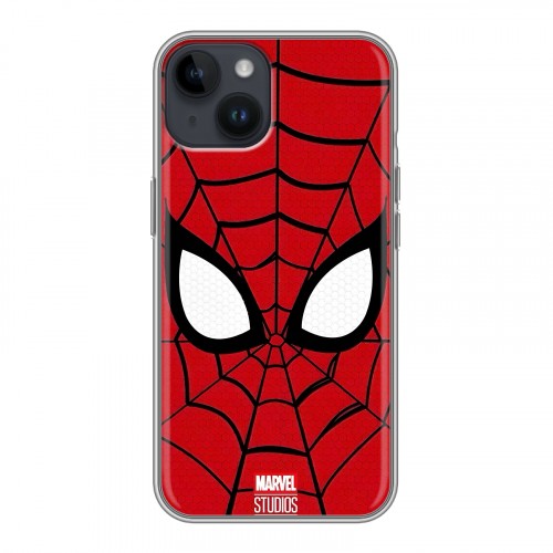 Дизайнерский силиконовый чехол для Iphone 14 человек паук spiderman