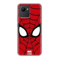 Дизайнерский силиконовый чехол для Realme C30 человек паук spiderman
