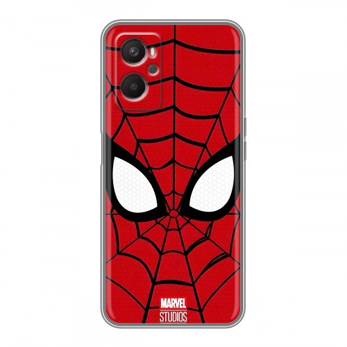 Дизайнерский силиконовый с усиленными углами чехол для OPPO A96 человек паук spiderman