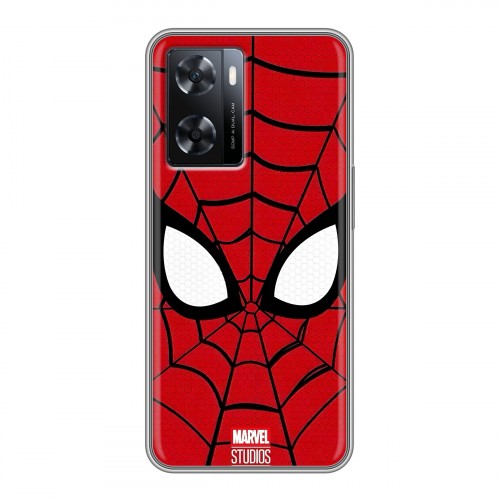 Дизайнерский силиконовый чехол для OPPO A57s человек паук spiderman
