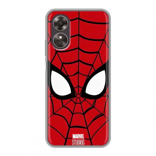 Дизайнерский силиконовый чехол для OPPO A17 человек паук spiderman