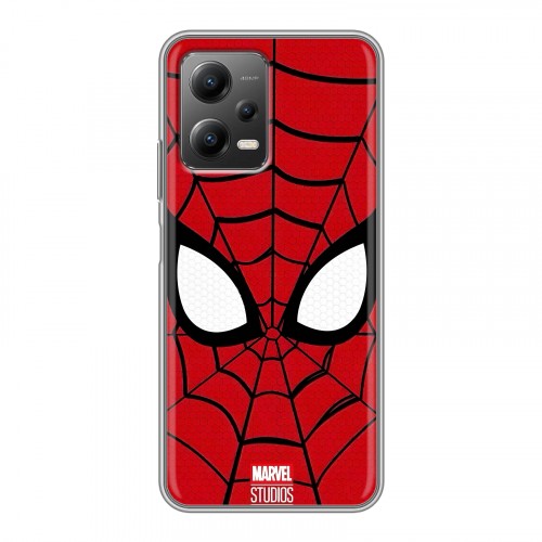 Дизайнерский силиконовый чехол для Xiaomi Poco X5 человек паук spiderman