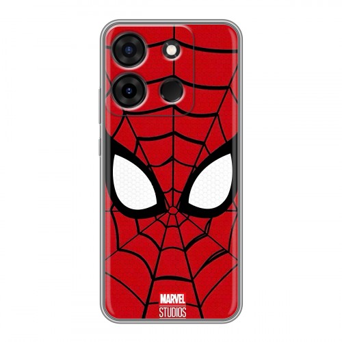 Дизайнерский силиконовый чехол для Infinix Smart 7 человек паук spiderman