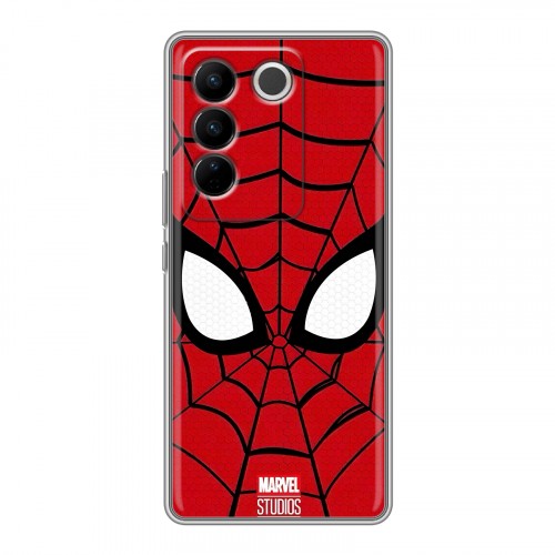 Дизайнерский силиконовый чехол для Vivo V27 человек паук spiderman