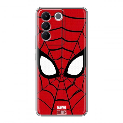 Дизайнерский силиконовый чехол для Vivo V27e человек паук spiderman