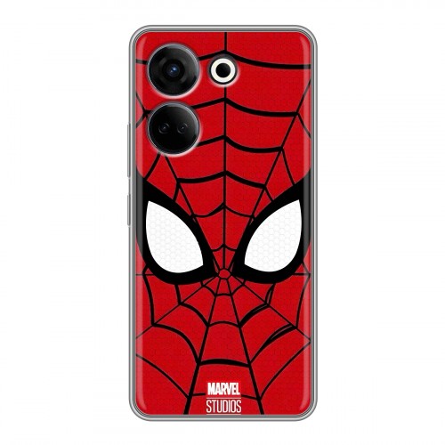 Дизайнерский силиконовый чехол для Tecno Camon 20 человек паук spiderman