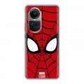 Дизайнерский силиконовый чехол для OPPO Reno10 человек паук spiderman