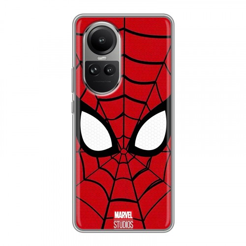 Дизайнерский силиконовый чехол для OPPO Reno10 человек паук spiderman