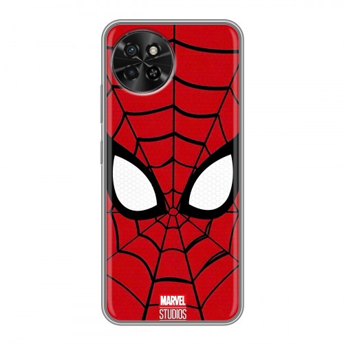 Дизайнерский силиконовый чехол для Itel S23 человек паук spiderman