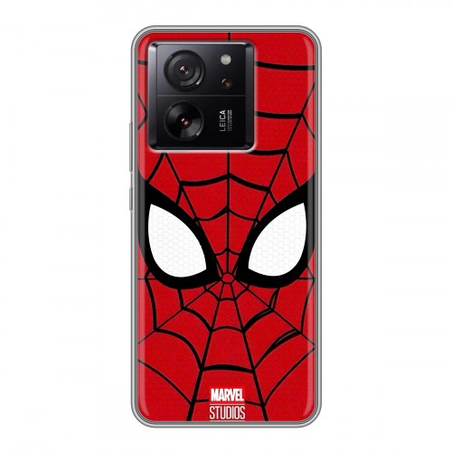Дизайнерский силиконовый чехол для Xiaomi 13T человек паук spiderman