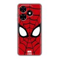 Дизайнерский силиконовый чехол для Tecno Spark Go 2024 человек паук spiderman