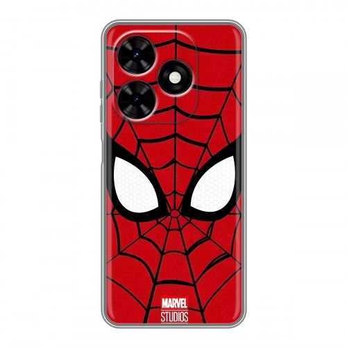 Дизайнерский силиконовый чехол для Tecno Spark Go 2024 человек паук spiderman