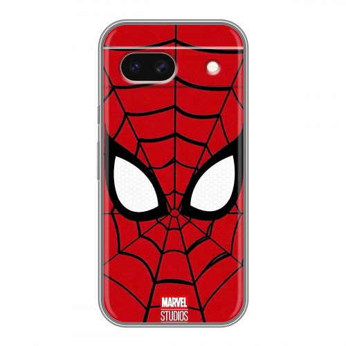 Дизайнерский силиконовый чехол для Google Pixel 8a человек паук spiderman
