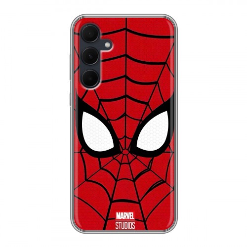Дизайнерский силиконовый чехол для Samsung Galaxy A35 человек паук spiderman