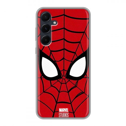 Дизайнерский силиконовый чехол для Samsung Galaxy A55 человек паук spiderman