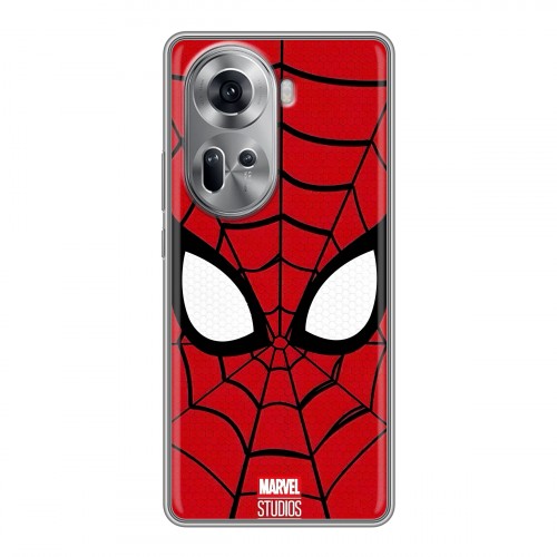 Дизайнерский силиконовый чехол для OPPO Reno 11 человек паук spiderman
